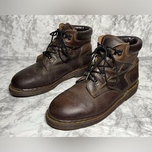 Vintage Dr Doc Martens Boots 7734 Gaucho Brown Men 10 Made in England
